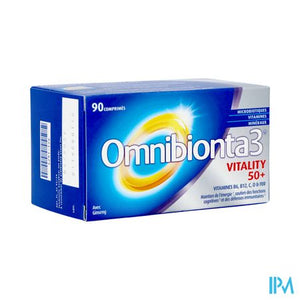 Omnibionta 3 Vitality 50+ Tabl 90