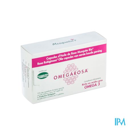 Mosquetas Rose Omegarosa Rozenolie Bio Caps 60