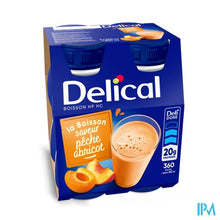 Afbeelding in Gallery-weergave laden, Delical Hphc 360 Perzik-abrikoos 4x200ml
