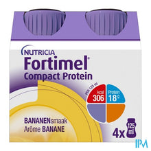 Charger l'image dans la galerie, Fortimel Compact Protein Banaan 4x125ml
