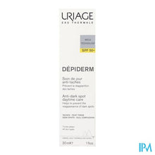 Charger l'image dans la galerie, Uriage Depiderm Dagverzorging T/vlekken Ip50+ 30ml
