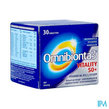 Load image into Gallery viewer, Omnibionta 3 Vitality 50+ Tabl 30
