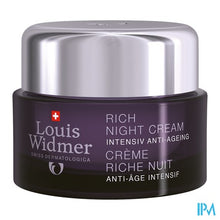 Charger l'image dans la galerie, Widmer Iaa Rijke Nachtcreme Parf Pot 50ml
