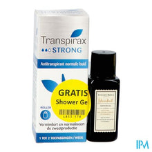 Load image into Gallery viewer, Transpirax Strong Roller 50ml + Douchegel 30ml
