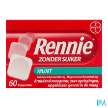 Afbeelding in Gallery-weergave laden, Rennie Mint Z/suiker Zuigtabl 60
