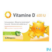 Afbeelding in Gallery-weergave laden, Vitamine D 400ie Metagenics Kauwtabl 168
