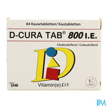 Charger l'image dans la galerie, D-cura Tab 800 Kauwtabletten 84
