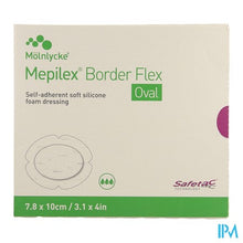 Charger l'image dans la galerie, Mepilex Border Flex Oval Verb 7,8x10cm 5 583500
