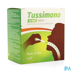 Tussimono 10mg Siroop Zakje 20