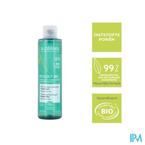 Aderma Biology Ac Zuiv. Schuim.reinig.gel 200ml