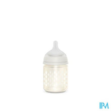 Afbeelding in Gallery-weergave laden, Suavinex Bonhomia Bottleglas Sili.feath.beige120ml
