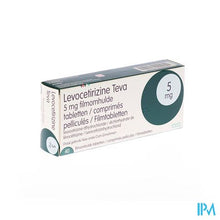 Afbeelding in Gallery-weergave laden, Levocetirizine Teva 5mg Filmomh Tabl 40 X 5mg
