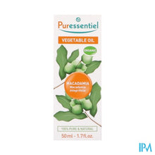 Afbeelding in Gallery-weergave laden, Puressentiel Plant. Olie Bio Macadamia 50ml
