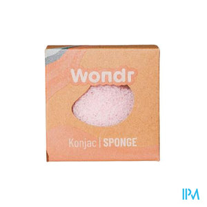 Wondr Konjac Sponge Soft Skin Pink 1