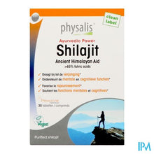 Afbeelding in Gallery-weergave laden, Physalis Shilajit Tabl 30

