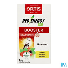 Charger l'image dans la galerie, Ortis Red Energy Citron Gingembre Bio Shots 4x15ml
