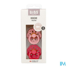 Charger l'image dans la galerie, Bibs 2 Fopspeen Boheme Duo Dusty Pink&amp;coral
