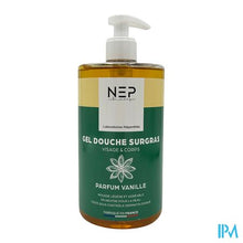 Load image into Gallery viewer, Nep Gel Douche Surgras Vanille Fl 750ml
