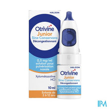 Afbeelding in Gallery-weergave laden, Otrivine Junior Decongest. 0,5mg/ml Neusspray 10ml
