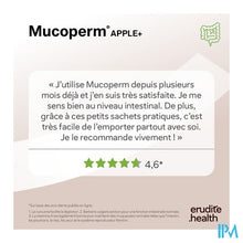 Afbeelding in Gallery-weergave laden, Mucoperm Apple+ 60 ZAKJES 240G
