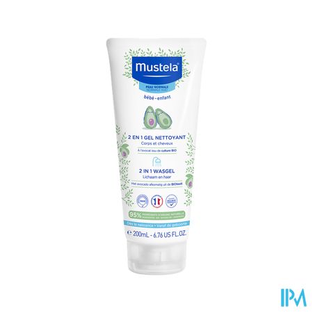 Mustela Pn 2in1 Wasgel 200ml Nf