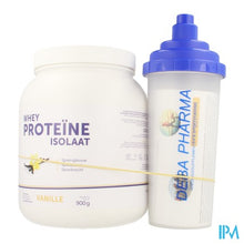 Afbeelding in Gallery-weergave laden, Whey Proteine Isolaat Vanille Caps 900g Deba
