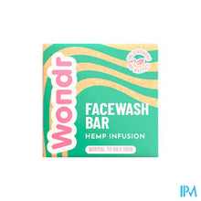 Load image into Gallery viewer, Wondr Facewash Bar Hemp Your Day Shea Butter 83g
