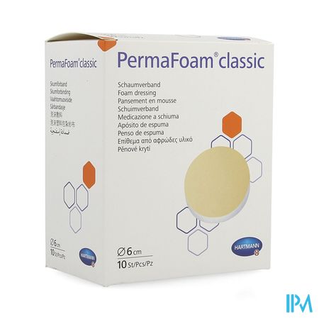 Permafoam Classic 6cm 10 Rond 8821000