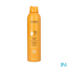 Afbeelding in Gallery-weergave laden, BabÉ Sun Transp. Sunscr. Wet Skin Ip50 200ml
