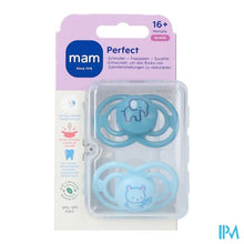 Charger l'image dans la galerie, Mam Perfect Fopspeen Silicone 16m+ Blue 2
