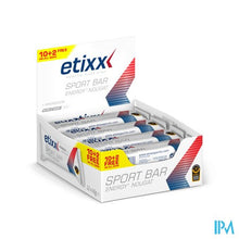 Afbeelding in Gallery-weergave laden, Etixx Energy Sport Bar Nougat 12x40g
