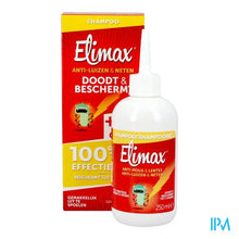 Afbeelding in Gallery-weergave laden, Elimax Shampoo Tegen Luizen Fl 250ml
