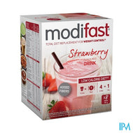 Modifast Intensive Strawberry Flav.milkshake 8x55g