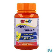 Afbeelding in Gallery-weergave laden, Pediakid Gummies Omega 3 Gommetjes 60
