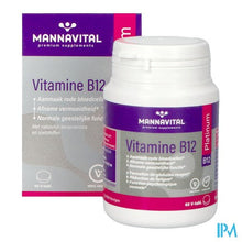 Afbeelding in Gallery-weergave laden, Mannavital Vitamine B12 Platinum V-tabl 60 Nf
