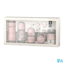 Afbeelding in Gallery-weergave laden, Suavinex Bonhomia Welcome Baby Set Pink 6 Prod.
