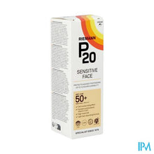 Afbeelding in Gallery-weergave laden, P20 Zonnecreme Sensitive Gezicht Spf50+ 50g
