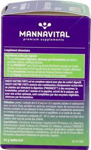 Mannavital Digest Enzyme Forte V-caps 60