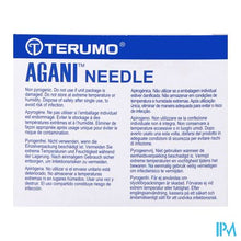 Charger l'image dans la galerie, Terumo Naald Agani 22g 1 1/4 Rb Zwart 100
