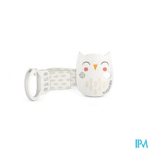 Afbeelding in Gallery-weergave laden, Suavinex Bonhomia Soother Clip+ribbon Owl Beige
