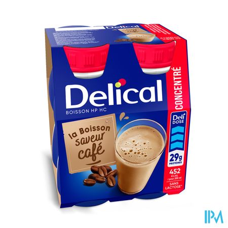 Delical Geconcentr. Koffie 4x200ml