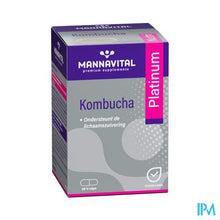 Afbeelding in Gallery-weergave laden, Mannavital Kombucha V-caps 60

