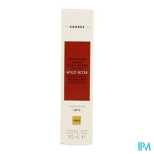 Load image into Gallery viewer, Korres Km Wild Rose Foundation Wrf2 30ml
