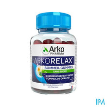 Charger l'image dans la galerie, Arkorelax Slaap Gummies 60
