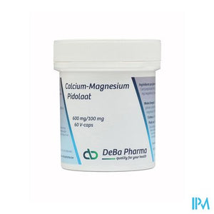 Calcium Magnesium Pidolaat 600/100mg V-caps 60