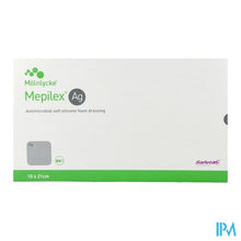 Afbeelding in Gallery-weergave laden, Mepilex Ag Verband Steriel 10,0x21,0cm 5 287221
