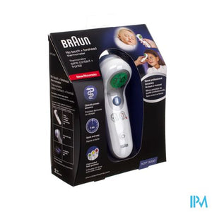 Braun Thermometer Ntf3000 Zonder Contact+frontaal