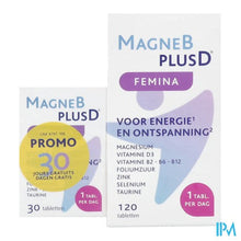 Afbeelding in Gallery-weergave laden, Magnebplusd Femina Vip Tabl 120+30
