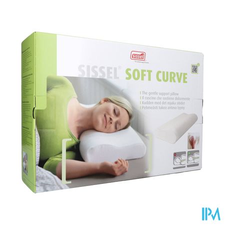 Sissel Soft Curve Compact Hoofdkussen+overtrek