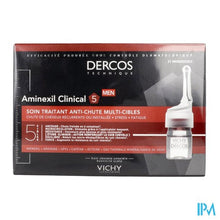 Afbeelding in Gallery-weergave laden, Vichy Dercos Aminexil Clinical 5 Men Amp 21x6ml
